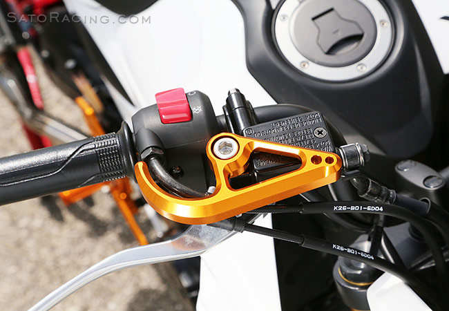 SATO RACING 'Race Concept' Master Cylinder Protector for gen2 Honda Grom