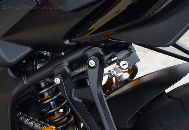 SATO RACING Helmet Lock for Suzuki GSX-S750/ GSR750/ GSX250R