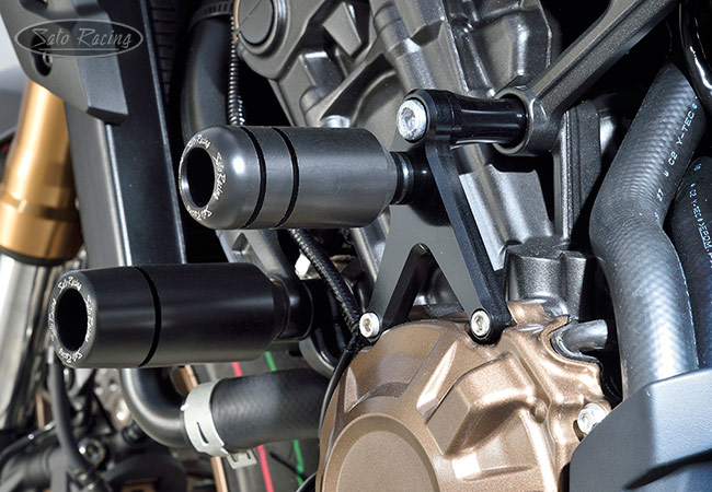 SATO RACING Frame Sliders part# H-65021FS [L]-side for 2021 Honda CBR650R / CB650R