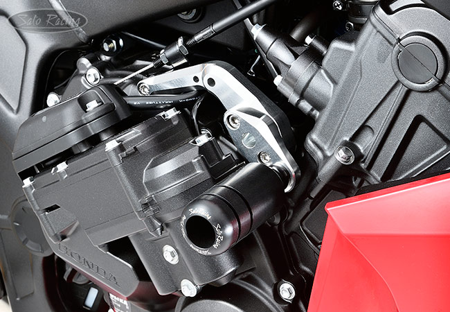 SATO RACING Engine Sliders [R]-side for 2024+ Honda CBR650R / CB650R with E-Clutch