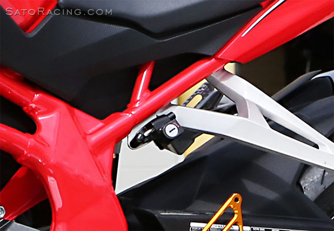 SATO RACING Helmet Lock for '17- Honda CBR250RR