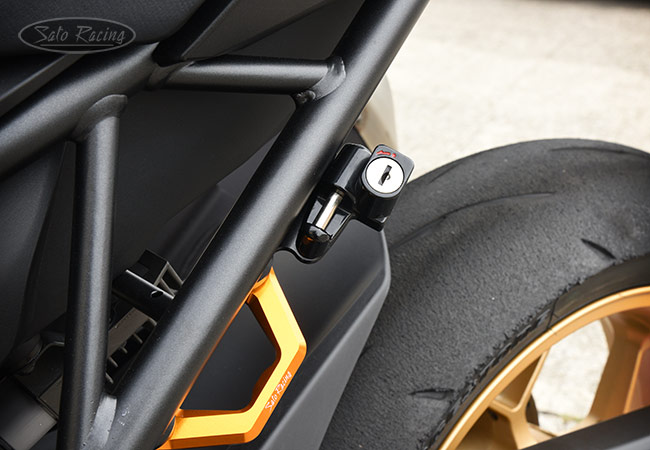 SATO RACING Helmet Lock for 2025-26 Honda CB1000 Hornet