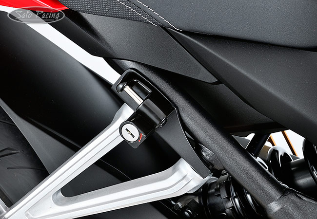 SATO RACING Helmet Lock for 2018-24 Honda CBR650R / CB300R / CB250R