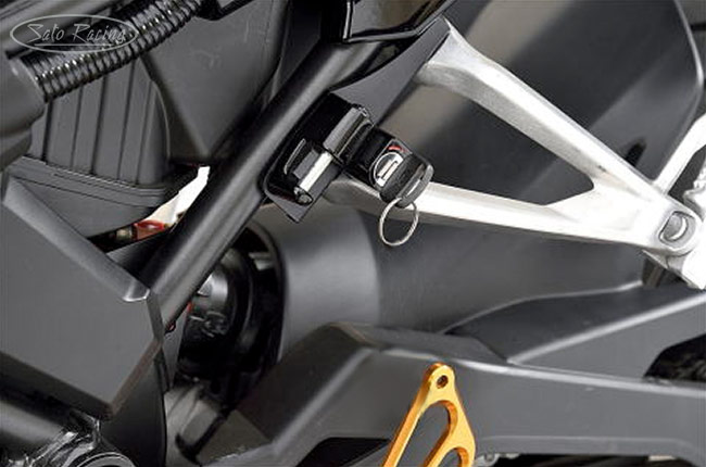 SATO RACING | Helmet Lock - Honda CBR650R / CB650R / CB300R