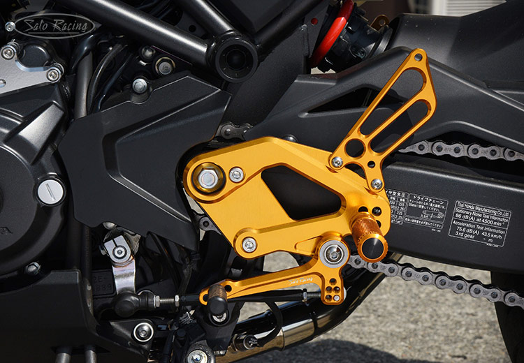 SATO RACING Rear Sets for Honda CB300R / CB250R [L]-side