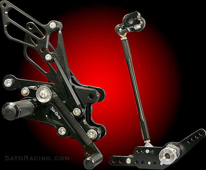 SATO RACING Rear Sets for '08-'16 Honda CBR1000RR (R-side)