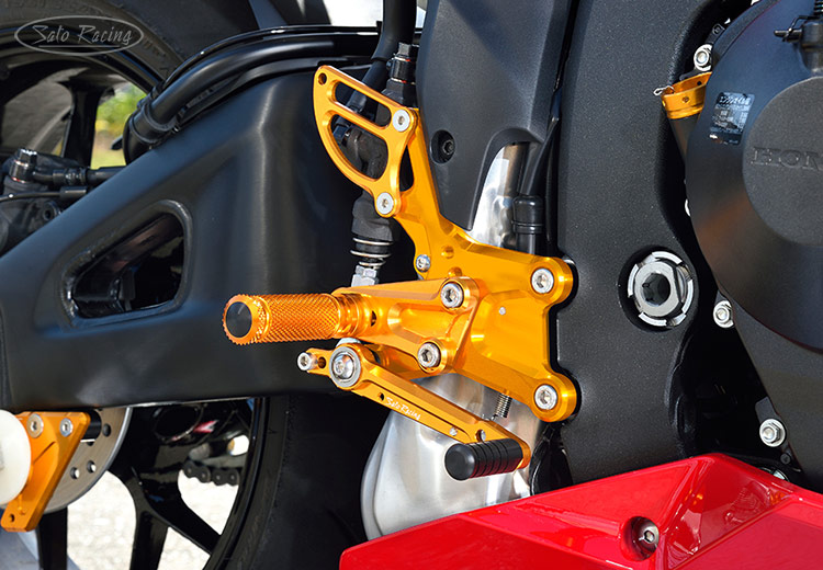 SATO RACING Honda CBR600RR '21-'24 Japan-spec Rear Sets for quickshifter - [R]-side