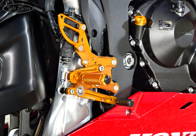 SATO RACING Honda CBR600RR '21-'24 Japan-spec Rear Sets for quickshifter - [R]-side