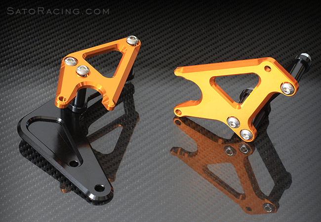 SATO RACING 'Race Concept' Stand Hooks + Sprocket Guard for Honda Grom