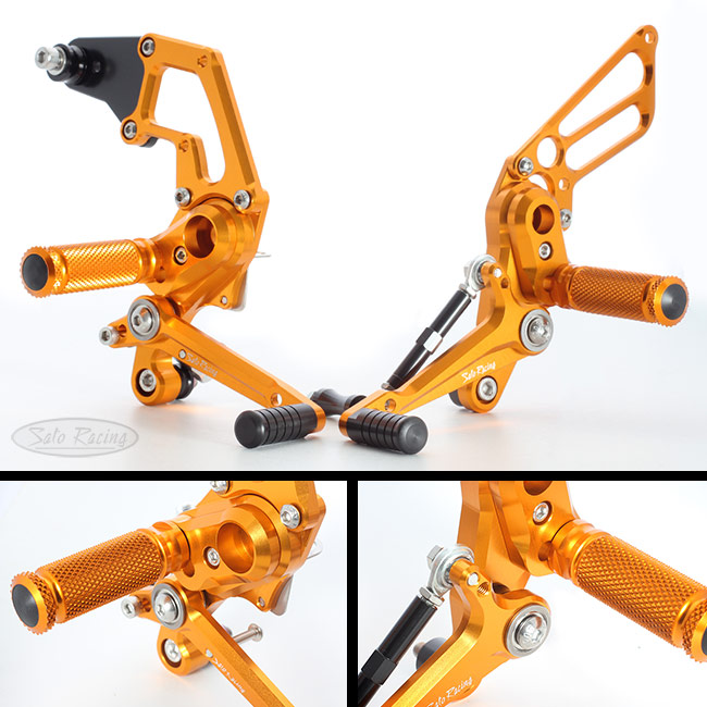 SATO RACING Honda Grom '16-'20 Reverse Shift Rear Sets