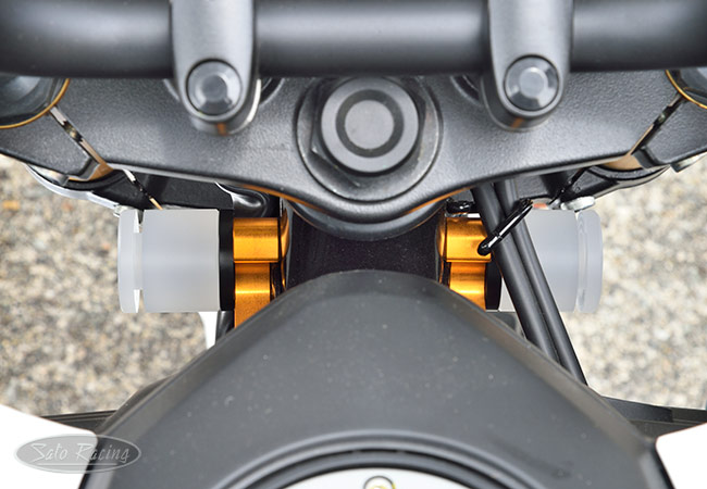 SATO RACING 'Race Concept' Handle Stoppers for 2022 Honda Grom
