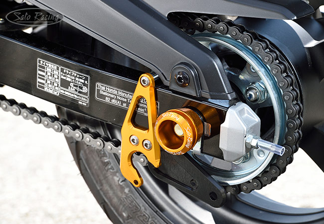 SATO RACING 'Race Concept' Stand Hooks + Sprocket Guard for 2022 Honda Grom