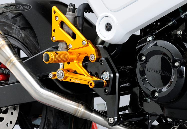 SATO RACING Honda GROM '22 Race Concept Rear Sets [R]-side