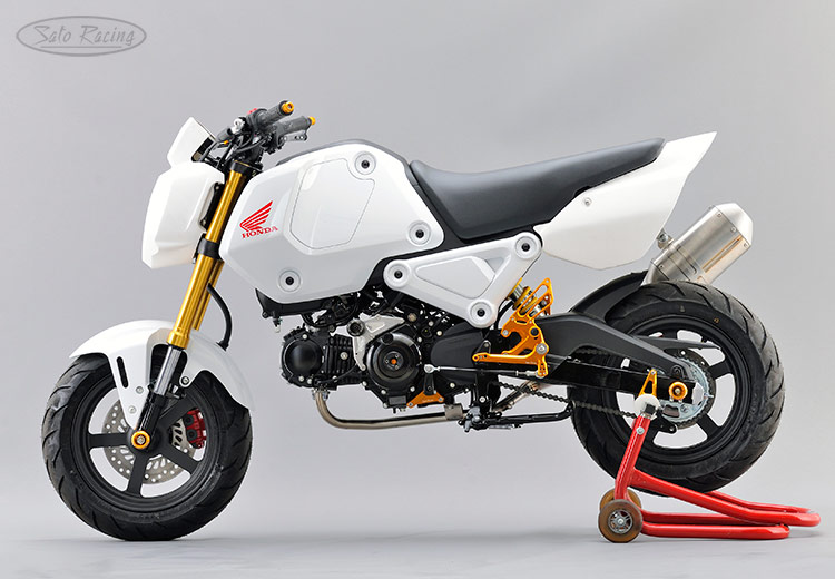 SATO RACING Honda GROM '22- Race Concept Rear Sets [L]-side