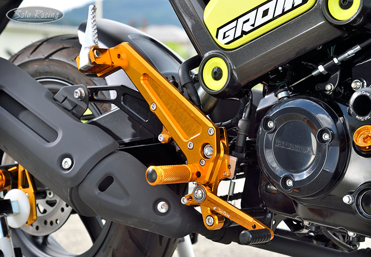 Honda grom passenger clearance pegs