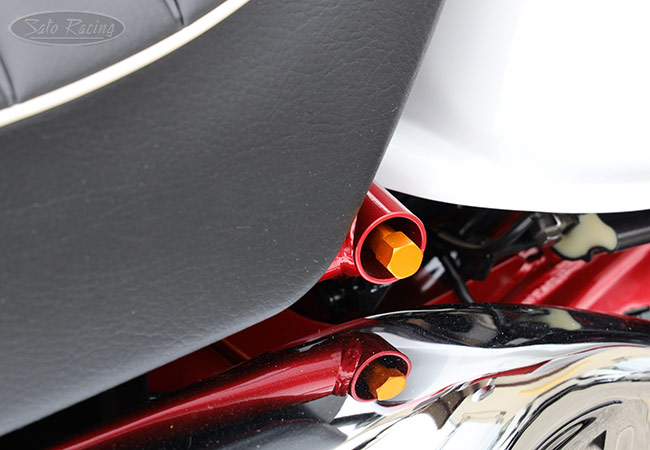 SATO RACING Honda Monkey '18- Seat Extension Bolts [R]-side