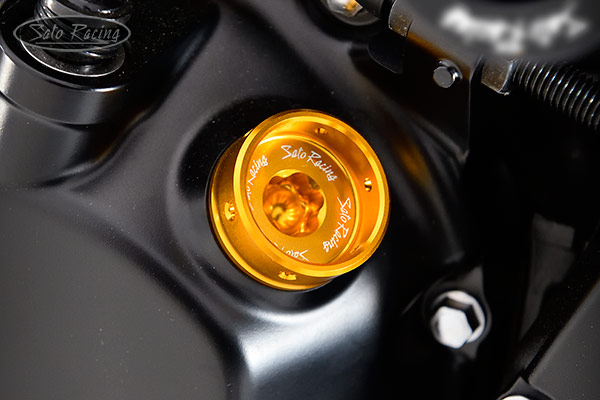 SATO Oil Filler Cap on a Z900RS
