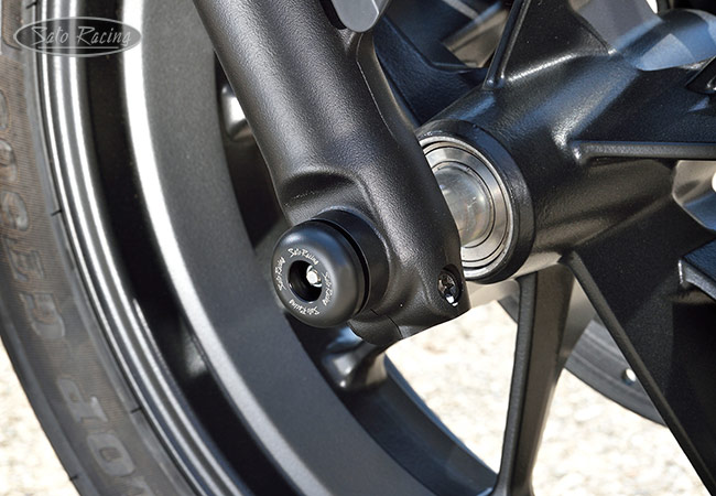 SATO RACING Front Axle Sliders for 2022 Sportster S