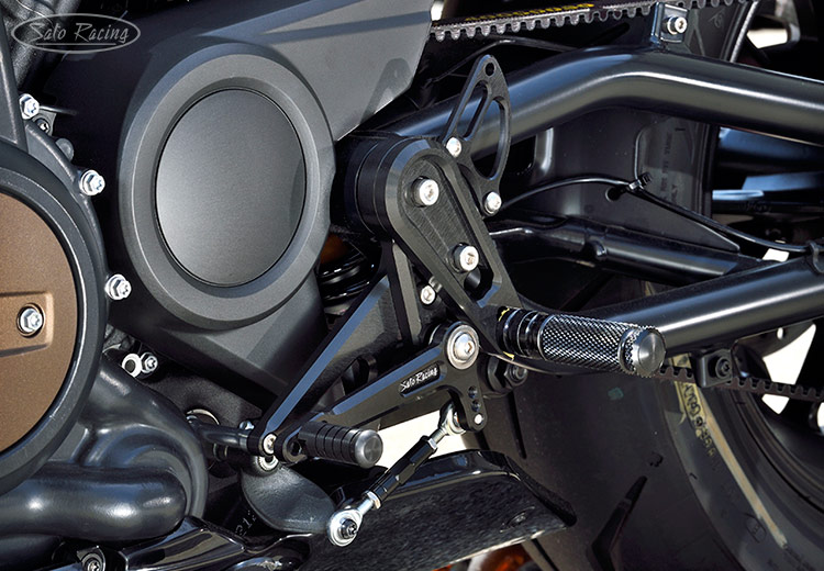 SATO RACING Rear Sets for 2022 Harley-Davidson Sportster S