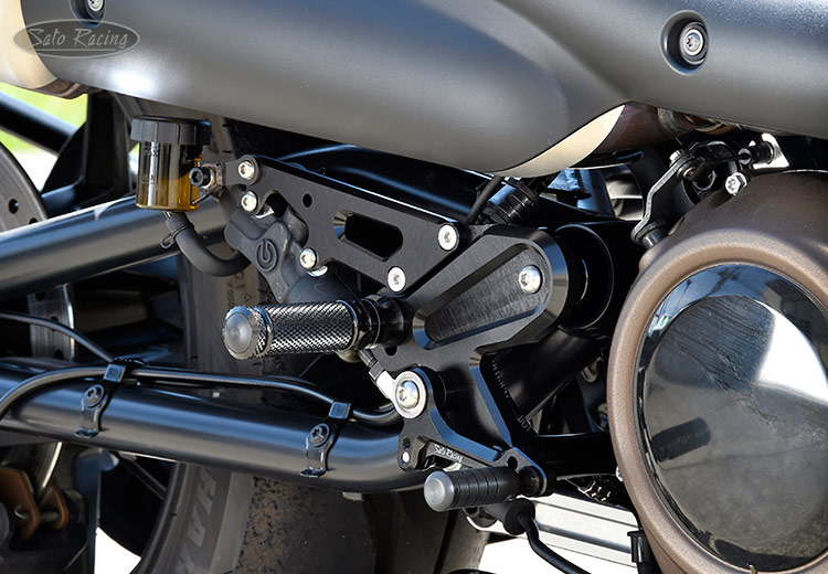 SATO RACING 'Racing version' Rear Sets for 2022 Harley-Davidson Sportster S
