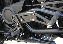SATO RACING H-D Sportster S Rear Sets with Tandem Brackets