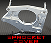 H-D SPORTSTER 883/1200 5s (-'03) Sprocket Cover