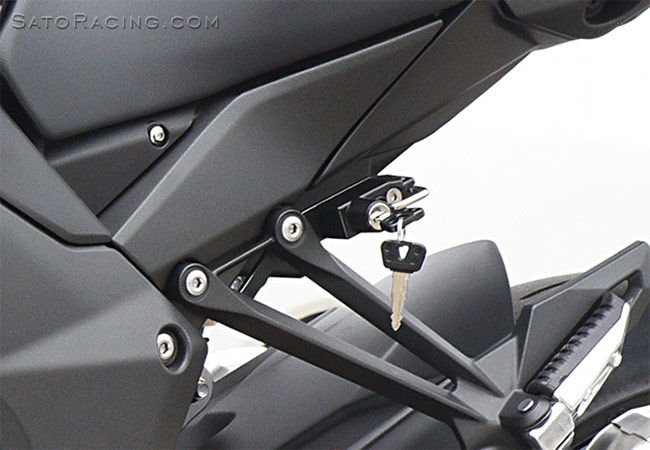 SATO RACING Helmet Lock for Kawasaki Ninja 1000