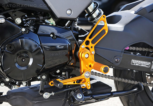 2018 honda 2024 grom foot pegs