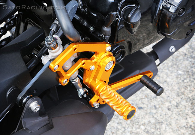 SATO RACING Honda Grom '16-'20 Rear Sets [R]-side