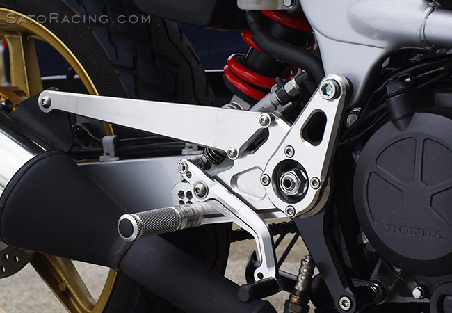 SATO RACING Rear Sets for Honda VTR250 [R]-side