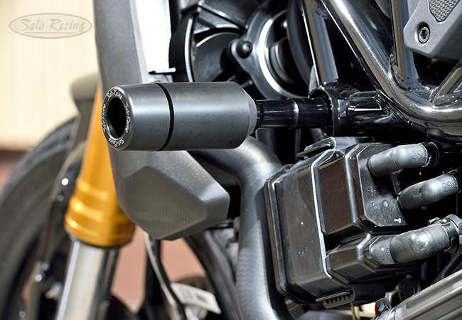 Sato Racing Frame Sliders for Indian FTR 1200 - L side