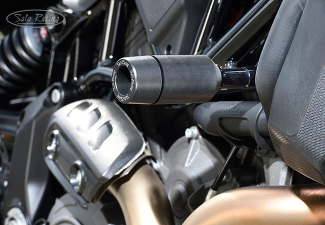 Sato Racing Frame Sliders for Indian FTR 1200 - R side