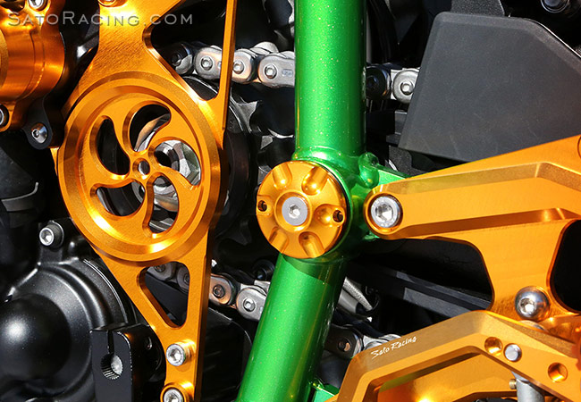 SATO RACING Frame Plugs for '15- Kawasaki H2