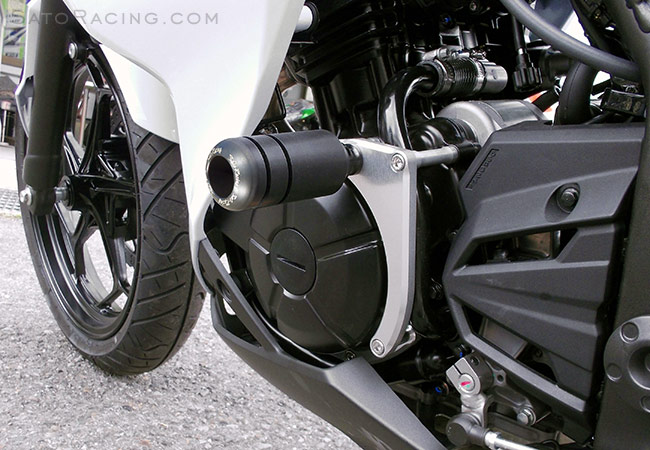 SATO RACING Kawasaki Z300 / Z250 ('13-'16) Engine Slider [L]-side