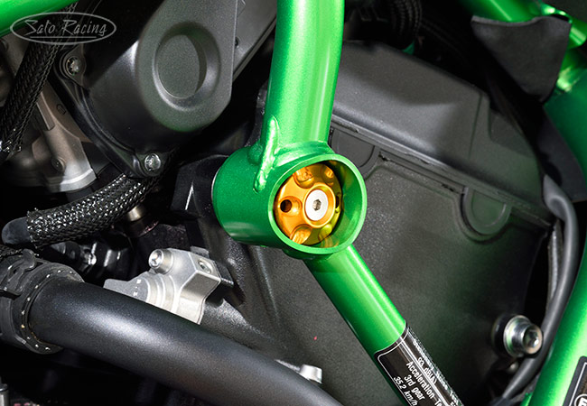 SATO RACING Frame Plugs for Kawasaki Z-H2