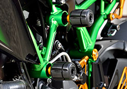 SATO RACING Kawasaki Z-H2 Frame Sliders