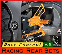 Race Concept Racing Rear Sets v.2 design