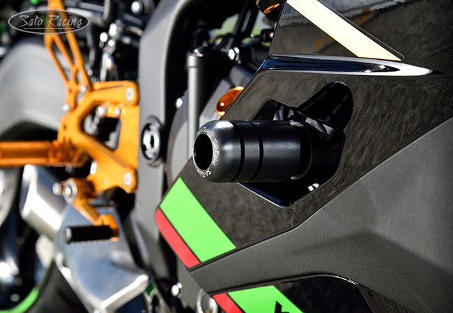 SATO RACING Frame Sliders for 2020+ Kawasaki ZX-25R - R-side