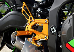 SATO RACING Kawasaki ZX-4RR Race Concept Reverse Shift Rear Sets