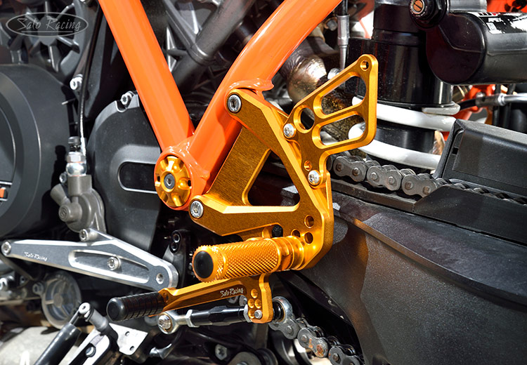 SATO RACING KTM 1290 Super Duke R 2020 Rear Sets [L]-side