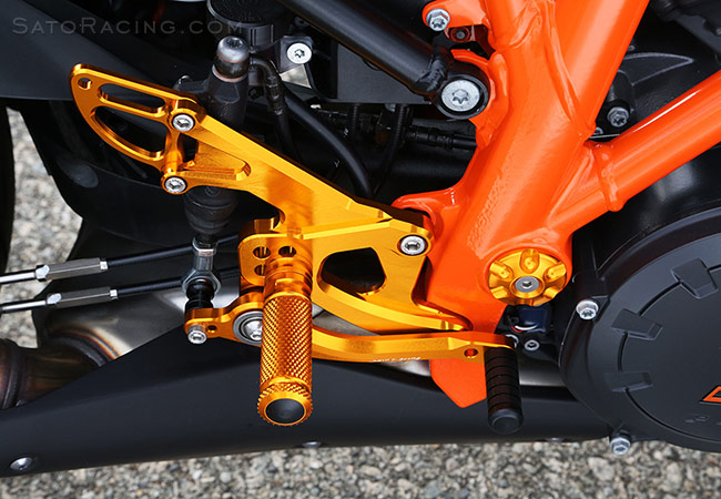 SATO RACING | Rear Sets - KTM 1290 SUPER DUKE GT ('16-'20)