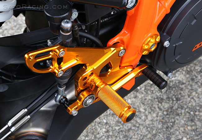 SATO RACING | Rear Sets - KTM 1290 SUPER DUKE GT ('16-'20)