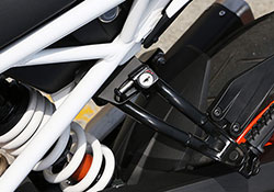 SATO RACING Helmet Lock for '17- KTM 250 / 390 Duke