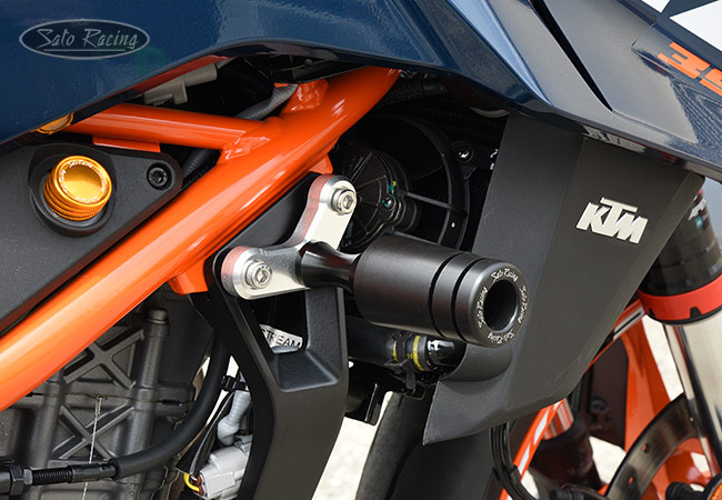 SATO RACING KTM 390 Duke '24- Frame Sliders [R]-side