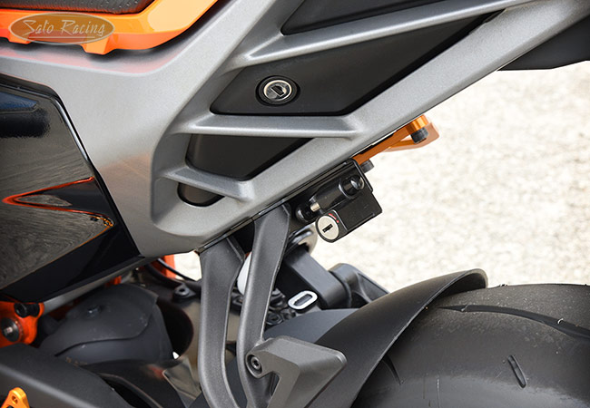 SATO RACING Helmet Lock for 2024+ KTM 390 Duke