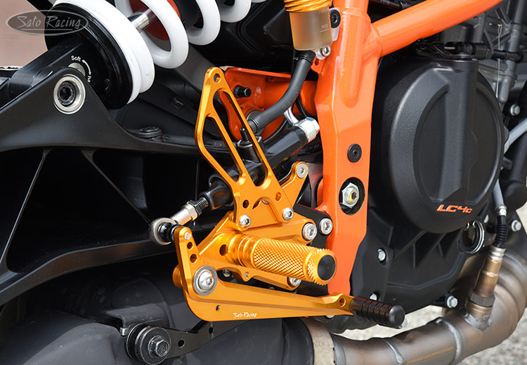 SATO RACING KTM 390 Duke '24 Rear Sets [R]-side