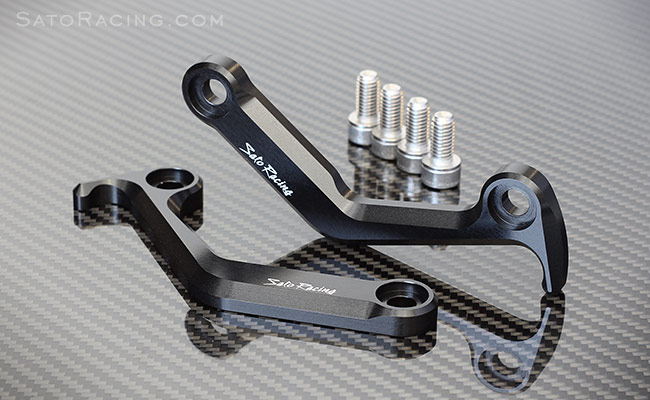 SATO RACING Racing Hooks in Black for KTM RC125 / RC390