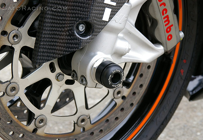 SATO RACING Front Axle Sliders for KTM RC8