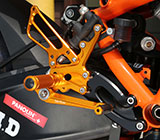 KTM RC8/R Race Concept Rear Sets