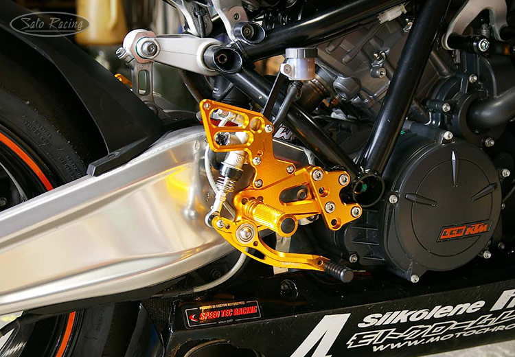 SATO RACING KTM RC8 Rear Sets [R]-side